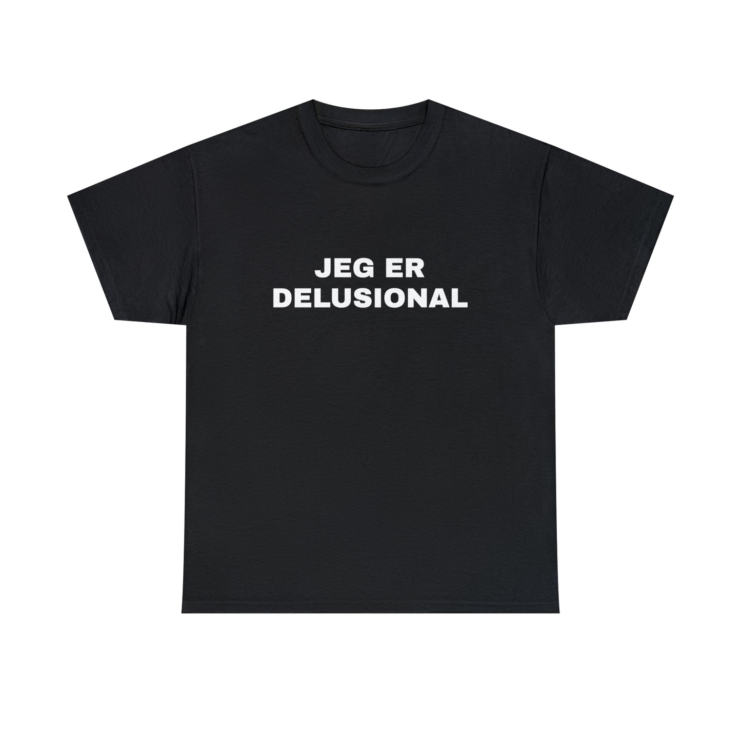 JEG ER DELUSIONAL T-SHIRT