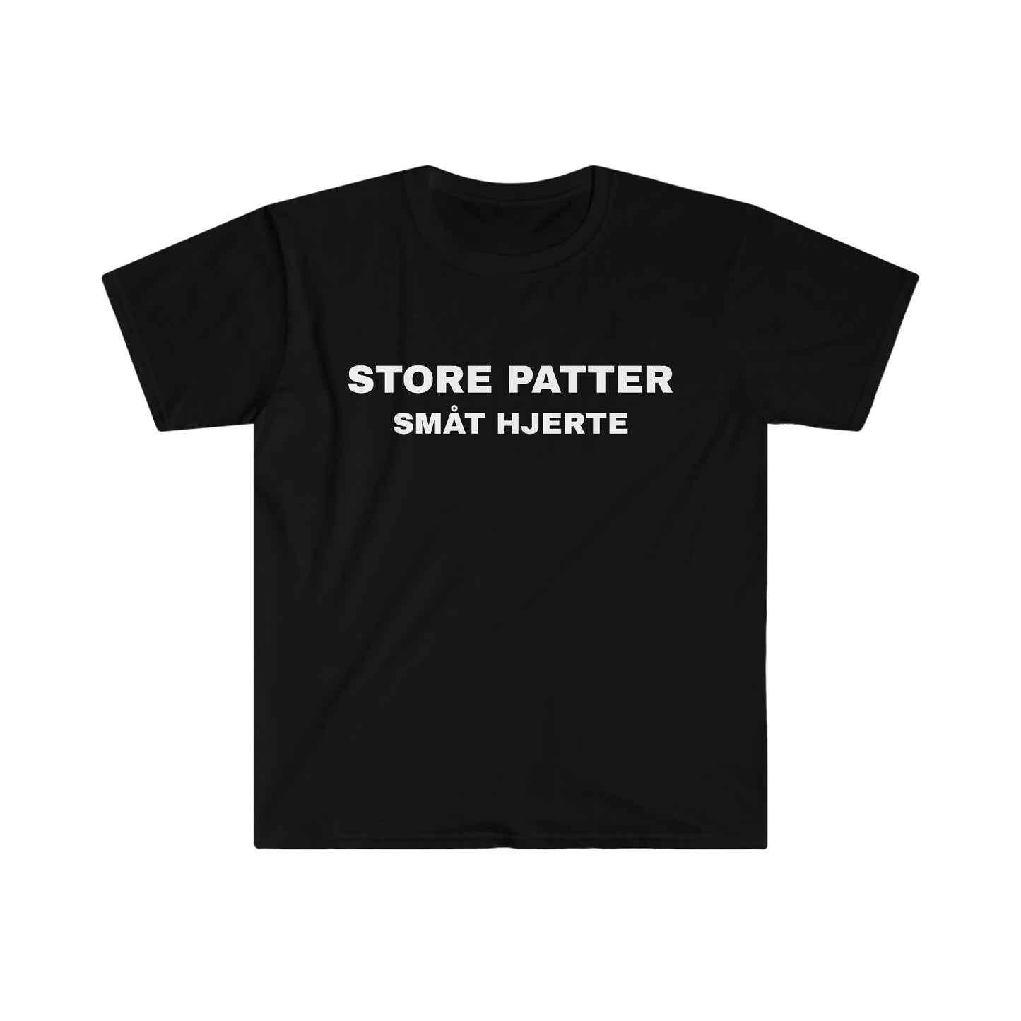 STORE PATTER SMÅT HJERTE T-SHIRT