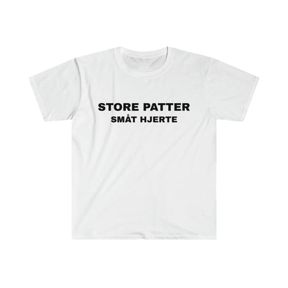 STORE PATTER SMÅT HJERTE T-SHIRT