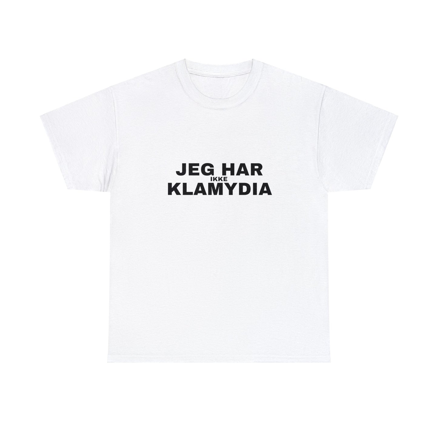 JEG HAR IKKE KLAMYDIA T-SHIRT