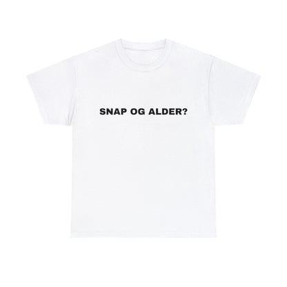 SNAP OG ALDER?