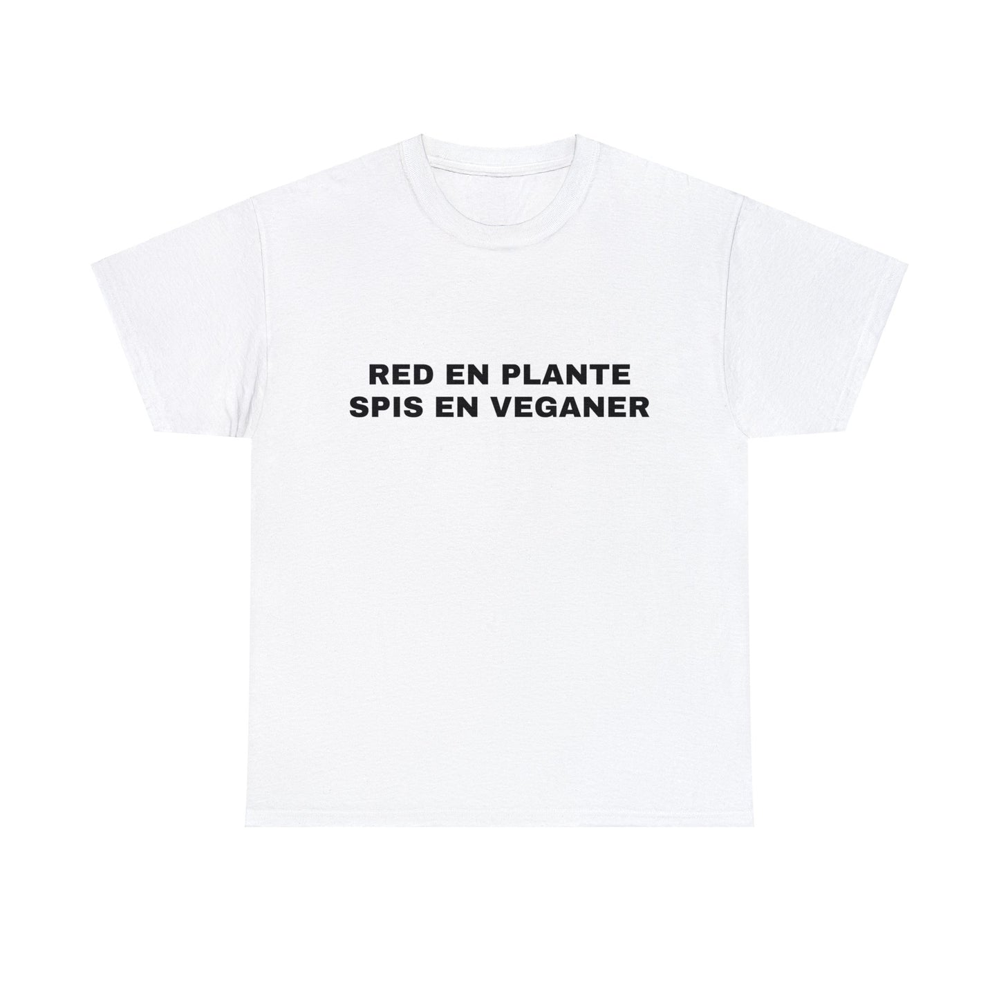 RED EN PLANTE SPIS EN VEGANER T-SHIRT