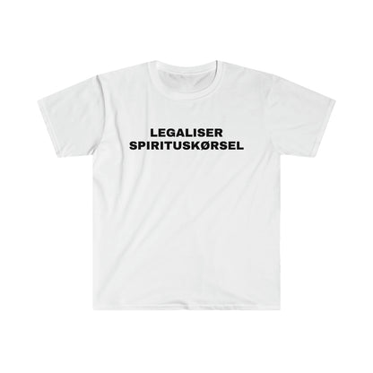 LEGALISER SPIRITUSKØRSEL T-SHIRT